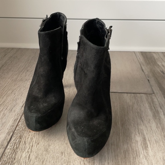 Sam Edelman suede booties - Picture 2 of 4